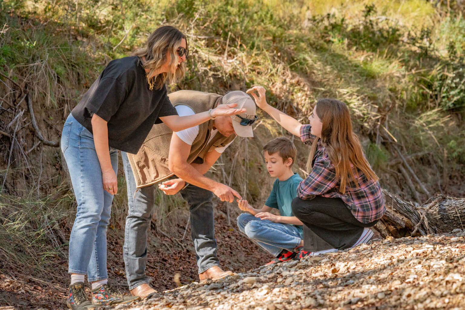 rockhounding adventure in Lynch Creek