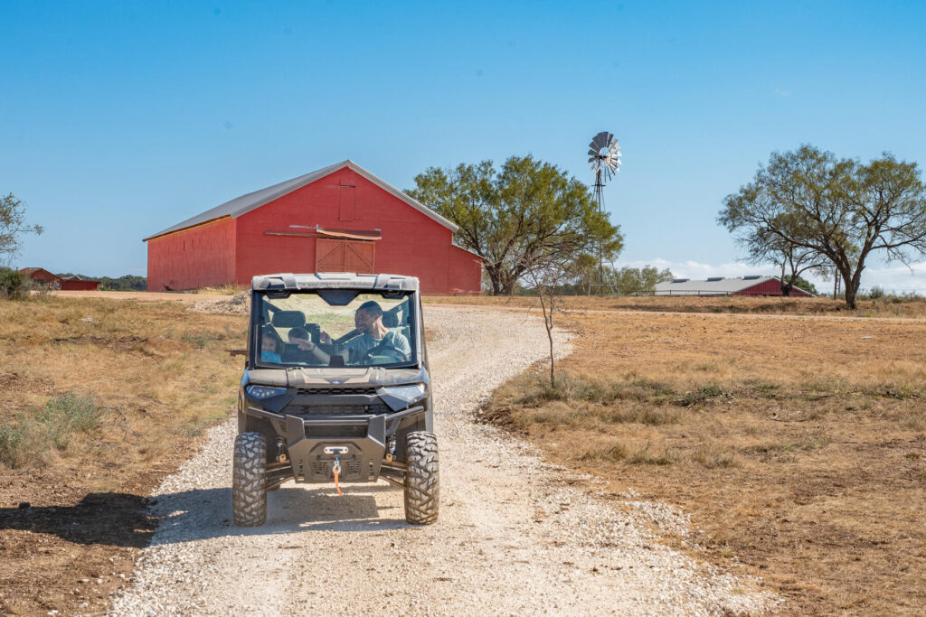 Family safari ATV adventure trip