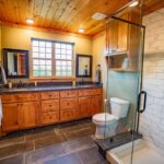 Private luxury bathroom upstairs AirBnB rental