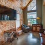 Comfortable living spaces at the Cottage vacation rental
